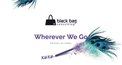 Desktop Screenshot of blackbag.co.za